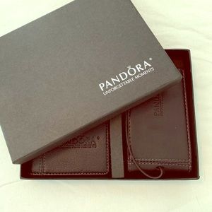 Pandora Jewelry Passport Cover & Luggage Tag